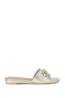 'Poise Mule' Leather Flats