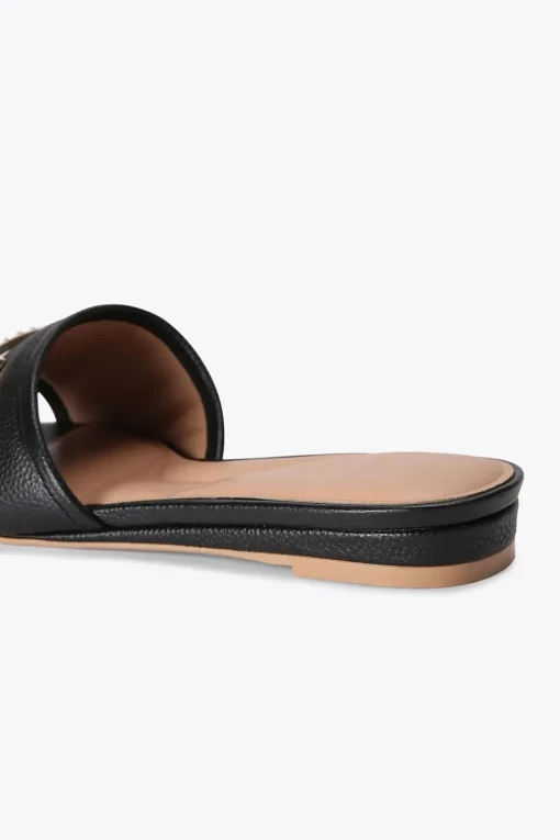 'Poise Mule' Leather Flats