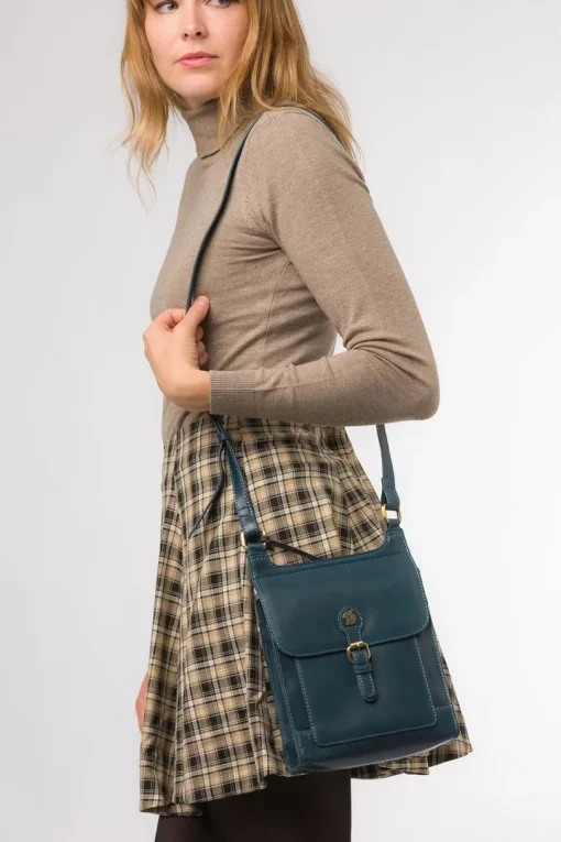 'Sasha' Leather Cross Body Bag