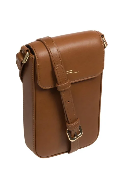 'Selena' Nappa Leather Cross Body Phone Bag