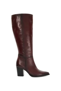 'Silahs' Leather Knee High Boots