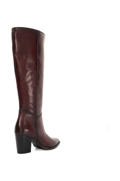'Silahs' Leather Knee High Boots