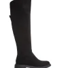 'Skyla' Alcantara Biker Boots