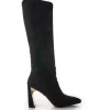 'Tamika' Alcantara Heeled Boots