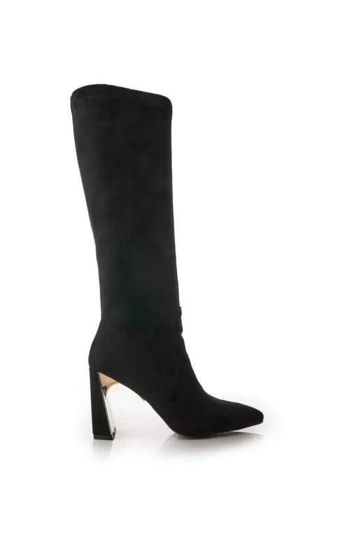 'Tamika' Alcantara Heeled Boots
