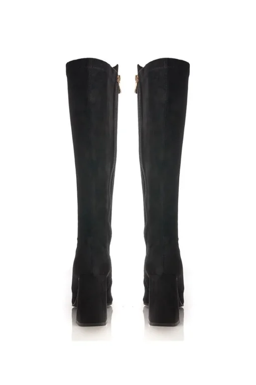 'Tamika' Alcantara Heeled Boots