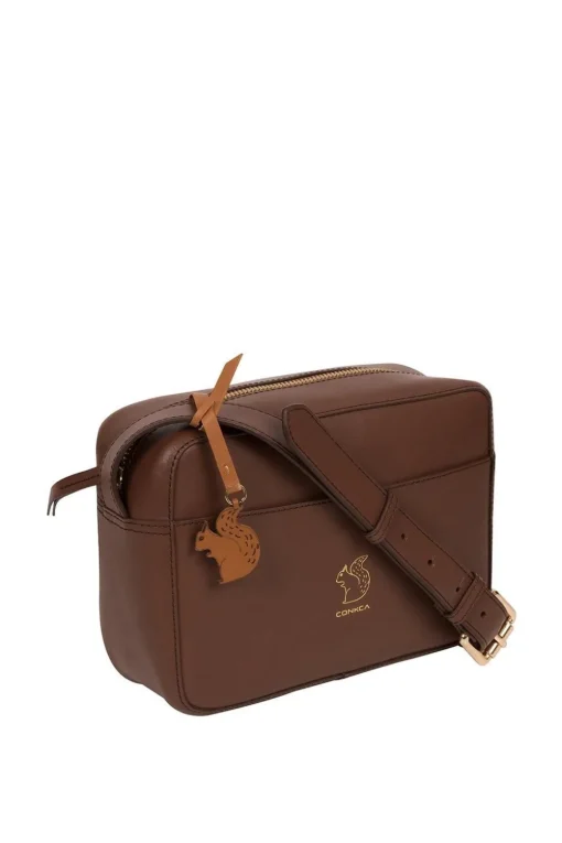 'Tatum' Leather Cross Body Bag