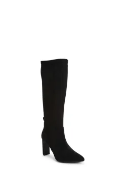 'Thara Knee Boot' Suedette Boots
