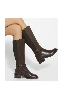 'Tias' Leather Knee High Boots
