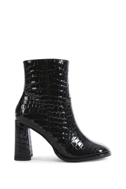 'Timber' Croc Print Boots