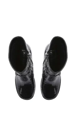'Timber' Croc Print Boots