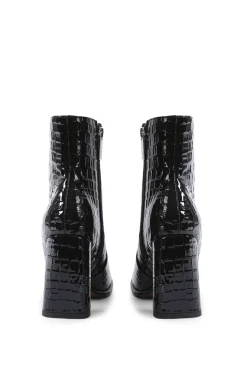 'Timber' Croc Print Boots