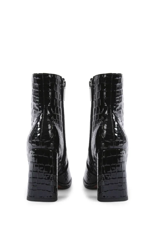 'Timber' Croc Print Boots