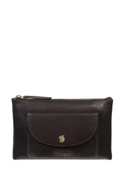 'Treasure' Leather Clutch Bag