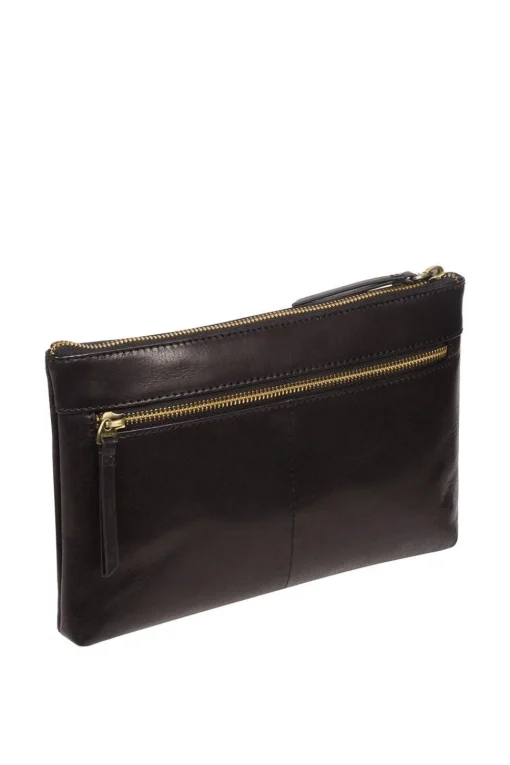 'Treasure' Leather Clutch Bag