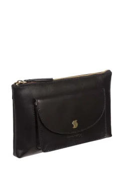 'Treasure' Leather Clutch Bag