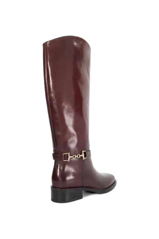 'Tucci' Leather Knee High Boots
