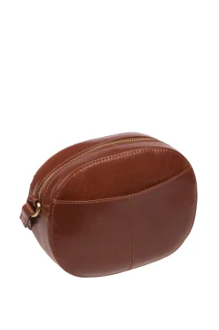 'Una' Leather Cross Body Bag