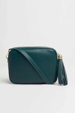 'Verona' Crossbody Tassel Bag with Aztec Strap