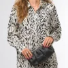 'Victoria' Nappa Leather Grab Clutch Bag