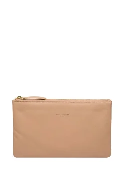 'Wilmslow' Nappa Leather Clutch Bag