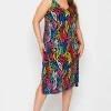 Zebra Print Beach Dress