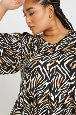 Zebra Print Swing Top