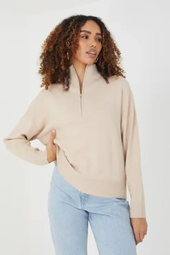 1/2 Zip Knitted Jumper