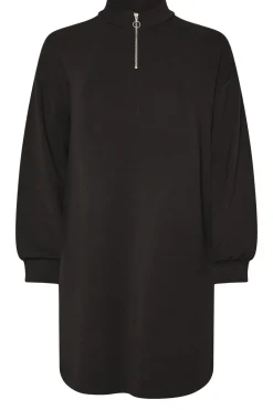 Zip Neck Jumper Dress
